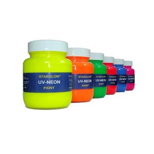 STARGLOW UV NEON Fluorescent Paint Collection