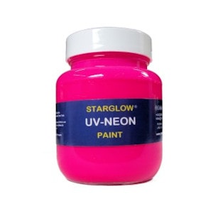 Starglow UV Neon Fluorescent Pink Paint