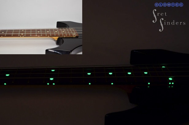 LUMINOUS Fret Finders For Darker GIGs and Venues