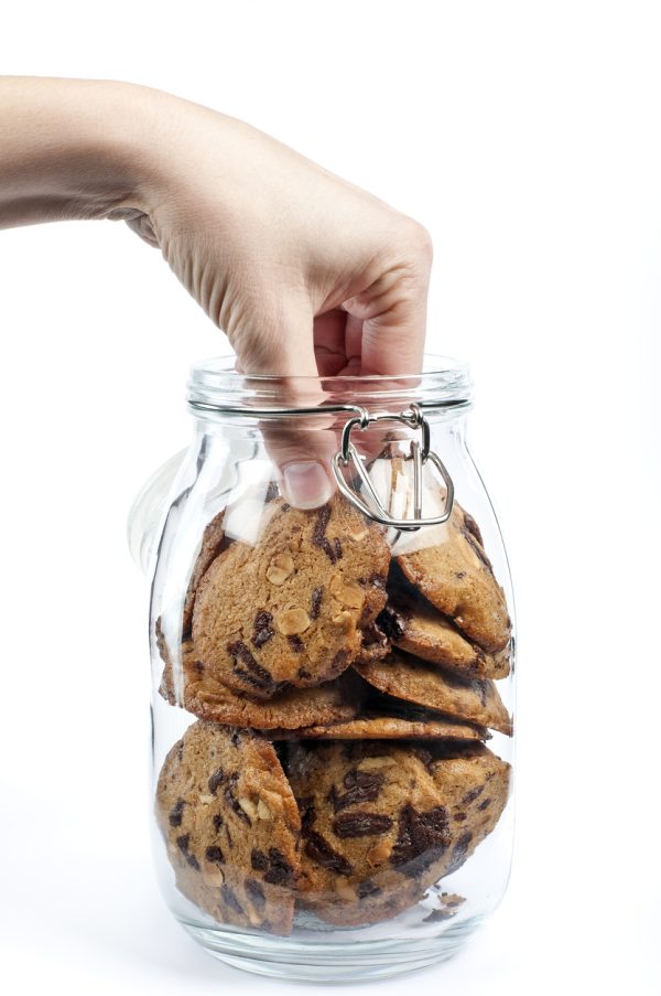 hand in the cookie jar