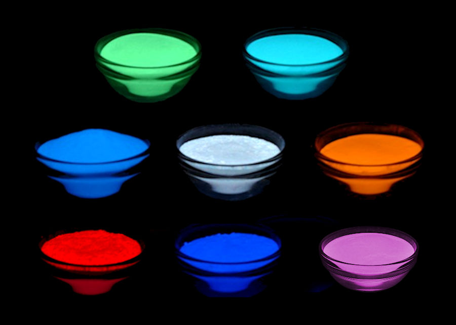 Starglow luminous powder range