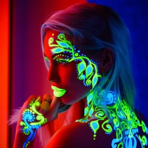 starglow invisible uv face & body paint